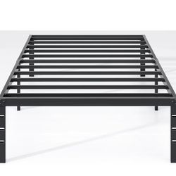 Metal Bed Frame With mattress!