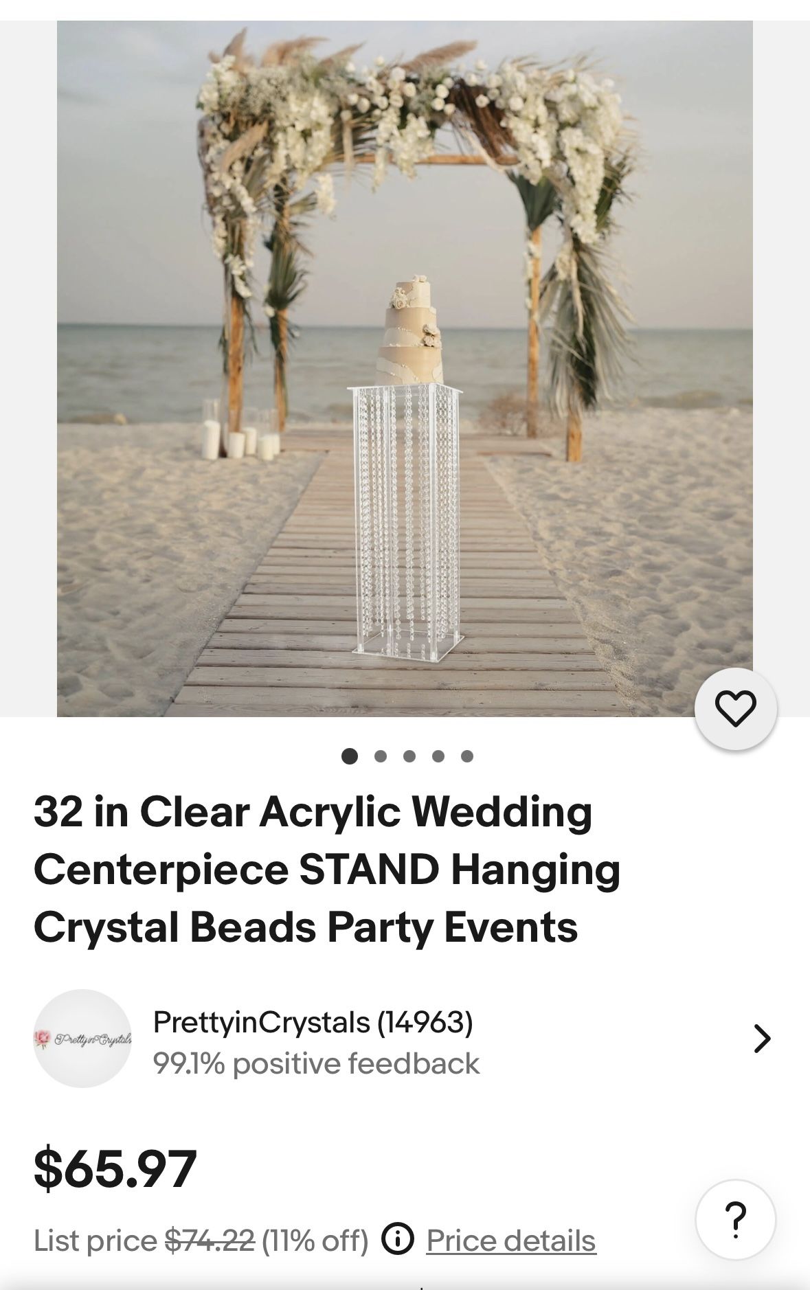 Stands For Wedding Or Parties