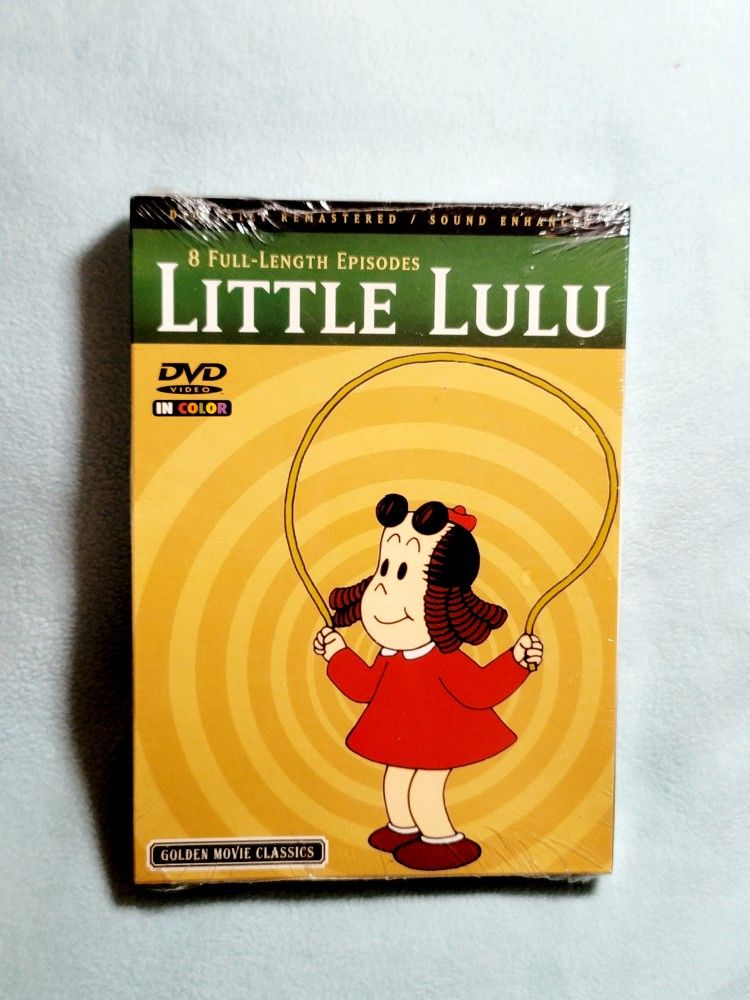 Little Lulu 8 Full Length Episodes DVD NEW