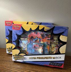 Pokemon Ascended Heroes Mega Ex Box Lot of 2
