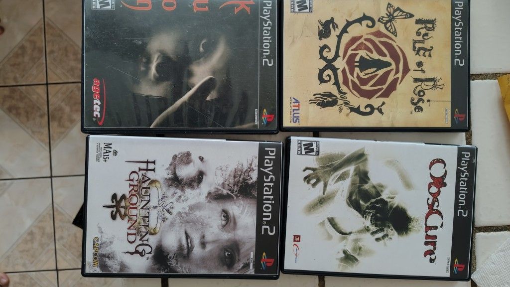 High Quality PS2 Horror Game Reprints.. Rule Of Rose