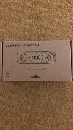 Web Camera.  Never used. Logitech