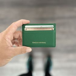 GENUINE LEATHER CARD HOLDER WALLET