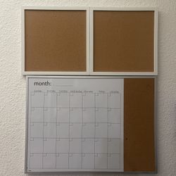 🚨 TODAY ONLY – 3-Piece Cork Board & Calendar Set 🚨