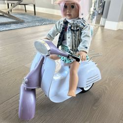 Our Generation Ride in Style Scooter Vehicle Set for 18" Dolls