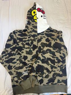 BAPE z hello kitty full zip hoodie size XXL
