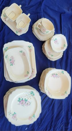 Homer Laughlin Briar Rose Dishes