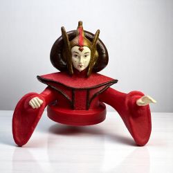 Star Wars Queen Amidala Cup Topper Lucasfilm Vintage Collectible - 1999 