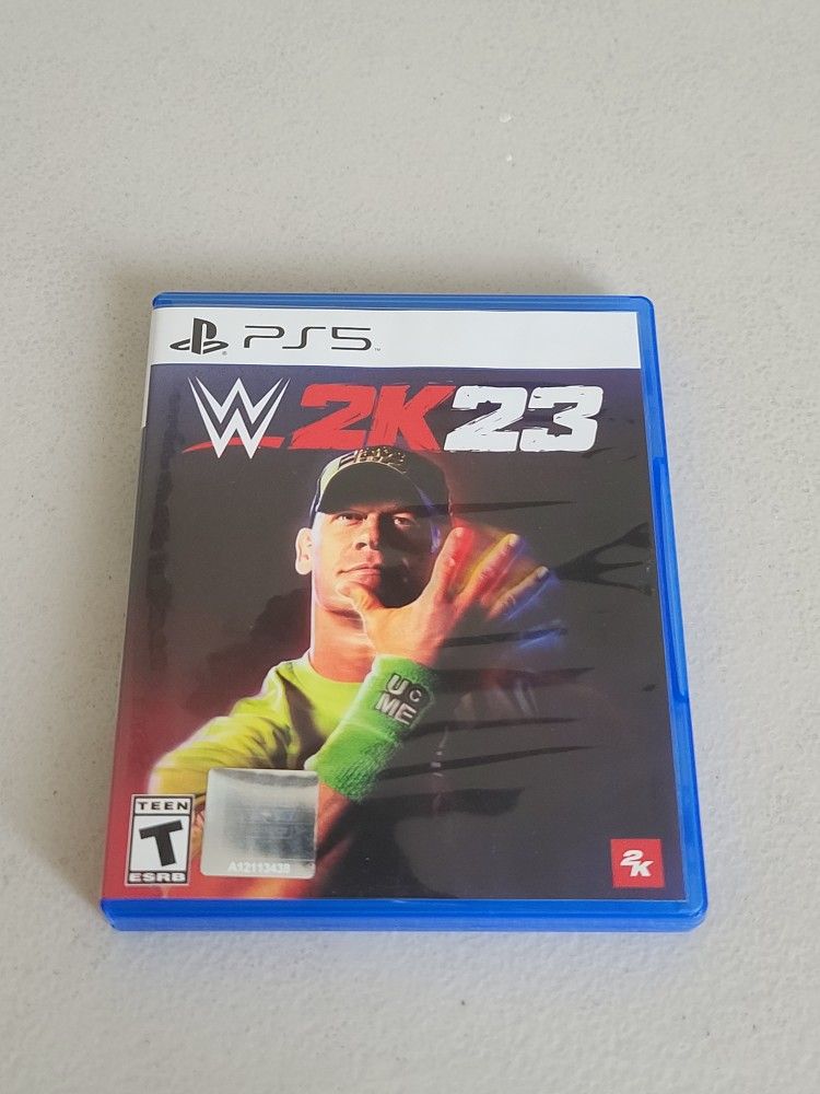 WWE 2K23 Sony PlayStation 5 PS5 Video Game Used