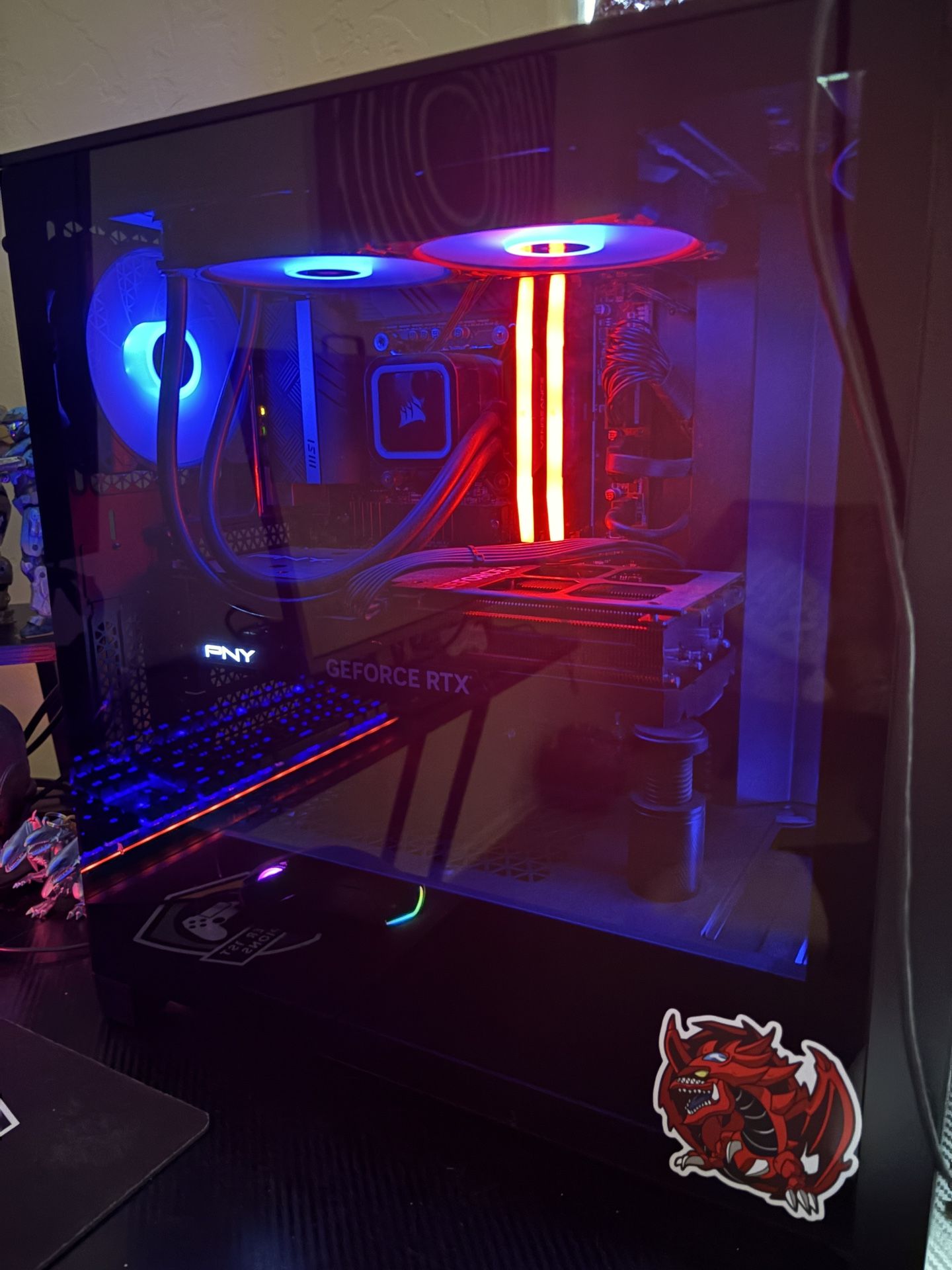 Corsair 4070TI I7-13700K I7400 PC