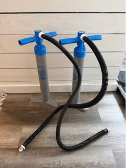 Hand pumps for paddle board