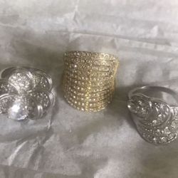 3 ring/$10 each 