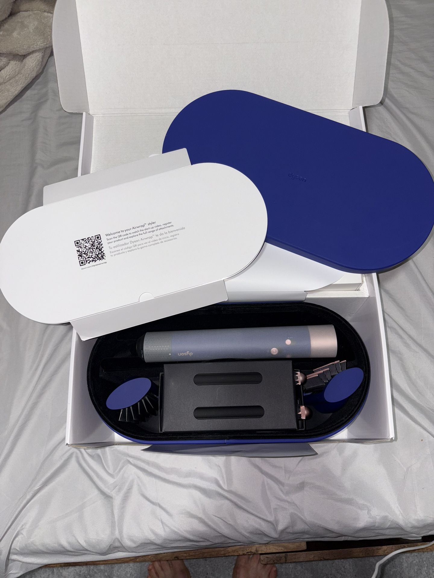 Dyson Airwrap multi-styler Complete Long - Vinca Blue