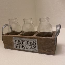 Small Vase Set French Style 8”x4”