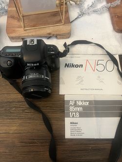 Nikon N50 Af Nikkor 85mm Lens 