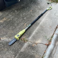 Sun-Joe corded pole saw