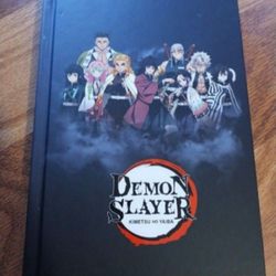 New 8.5" x 6" Demon Slayer Lined Journal Notebook