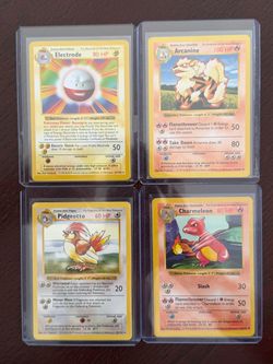 Pokemon Shadowless Cards LOT #1