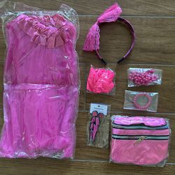 80s Neon Pink Women’s Accessories 