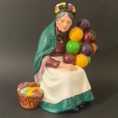 Royal Doulton English Figurine The Old Balloon Seller HN 1315 - 7 1/2" H