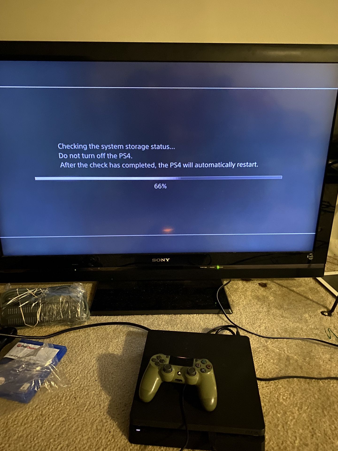 PS4 Pro All Wires Controller