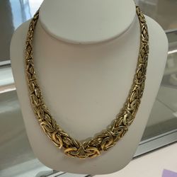 Necklace Link 10k, 52.0grms