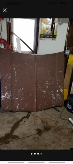 65 impala hood/header Panel