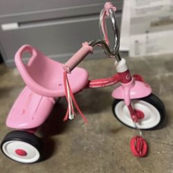 Pink Tricycle for Kids – Excellent Condition