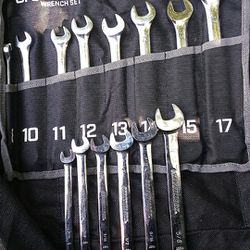 SAE And Metric Ratcheting Wrenches