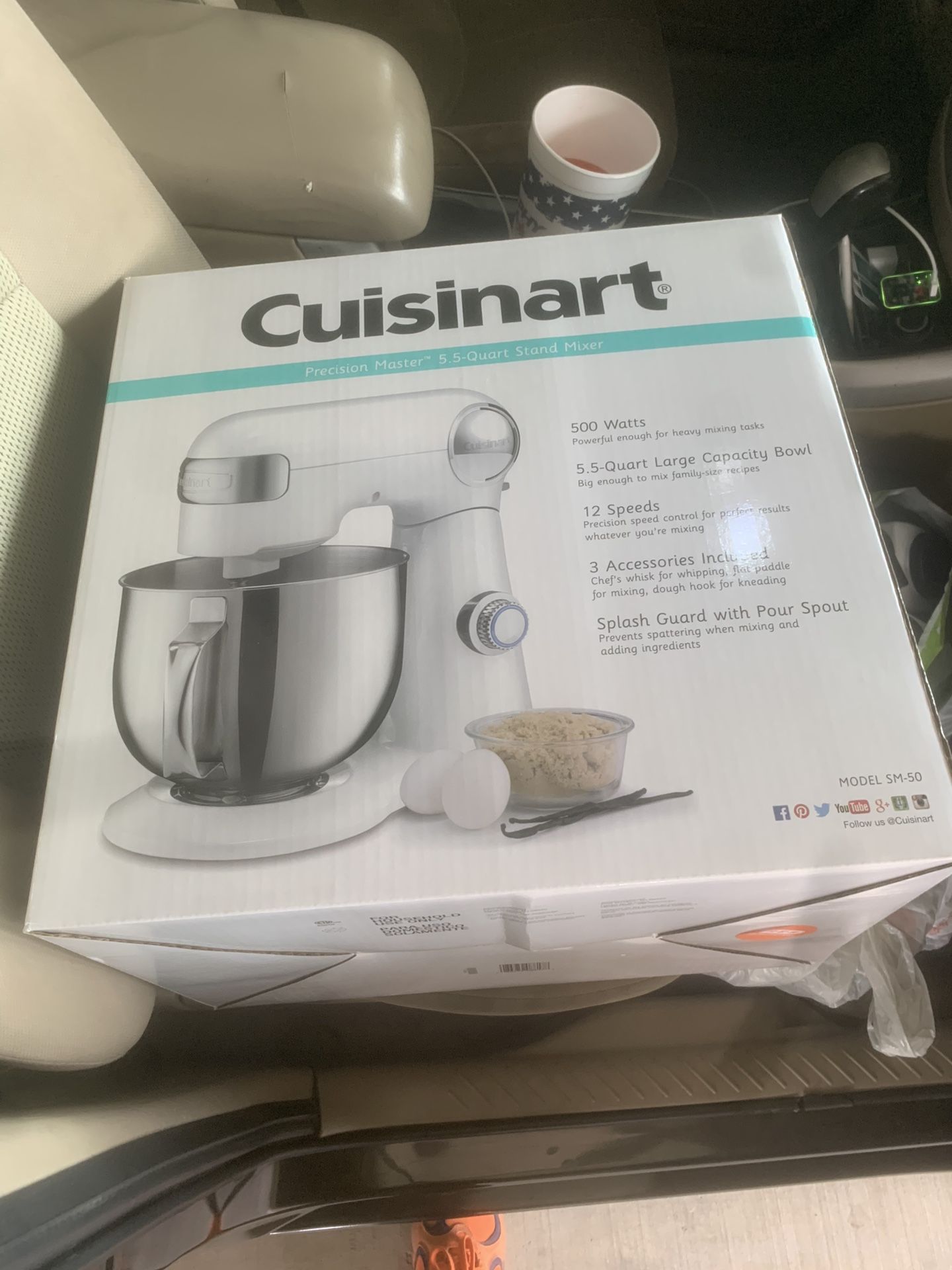 Cuisinart Precision Master 5.5- Quart Stand mixer
