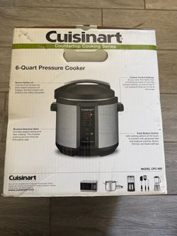 Cuisinart CPC-600 6-Quart Pressure Cooker Stainless Steel NEW Open Box