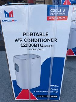 12,000 Btu Portable Air Conditioner /Window AC With Complete Kits