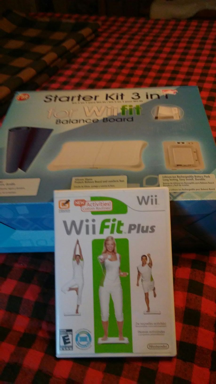 Wii balance board . and game. All new in box.never opened