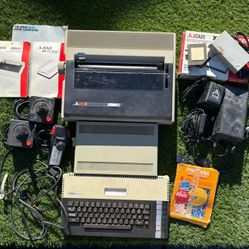 Vintage Atari Console Lot 