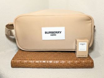 Toiletry bag and fragrance