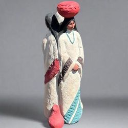 Vintge Austin Productions Sculpture Acoma Spirits SouthwesternVintge Austin Productions Sculpture Acoma Spirits Southwestern $59