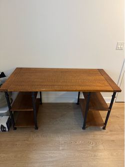 Weston Home Clayton Wood Desk