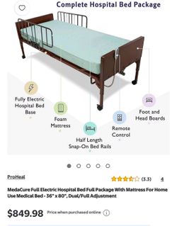 Hospital bed twin