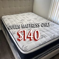 New Queen Mattress Only $140