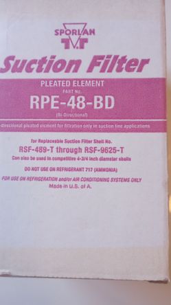 Sporlan Suction Filter For HVAC/REF