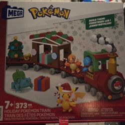 MEGA Pokémon Holiday Train Building Set (373 Pieces) - NEW