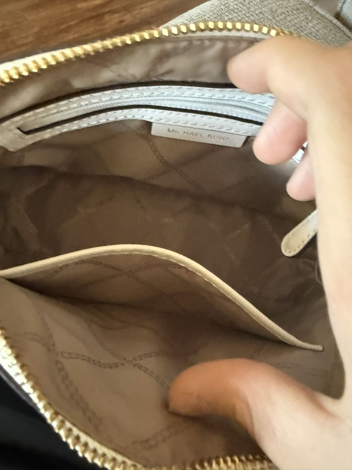 Michael Kors White Purse