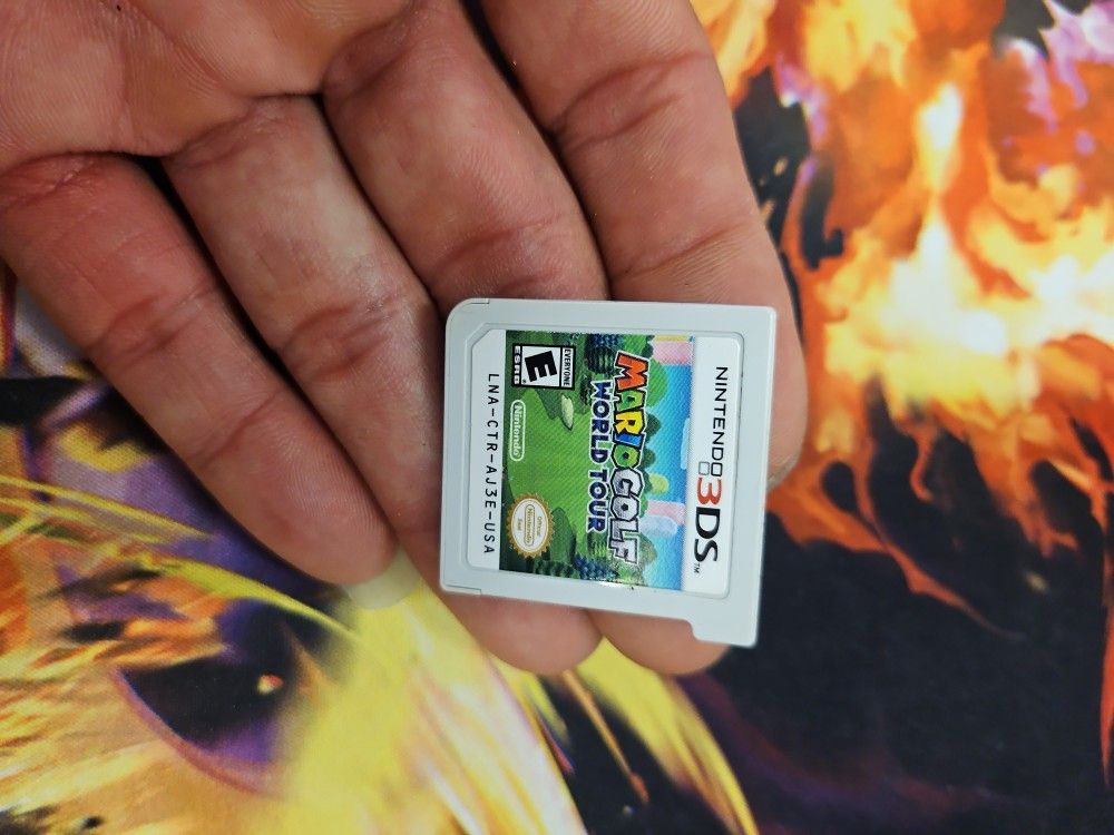 2017 Mario Golf World Tour Nintendo 3DS Cartridge Only Tested