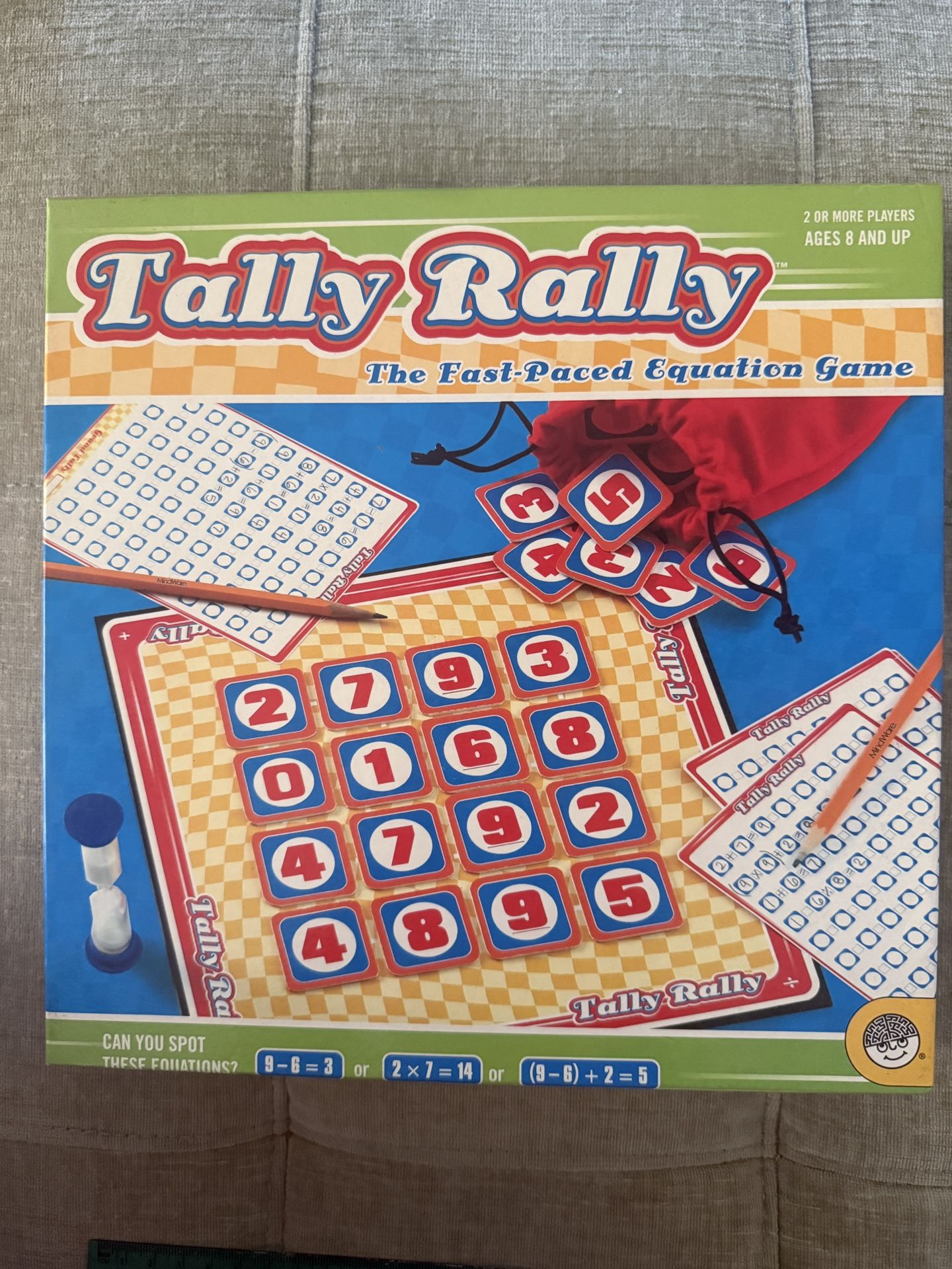 Tally Rally Equations Game NEW