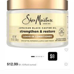 Shea Moisture $8 New 