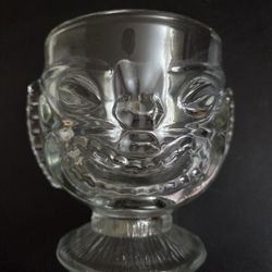 Tiki Glass, 2 Faces 