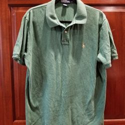 Polo by Ralph Lauren Mens Polo Shirt Casual Short Sleeve, Size L