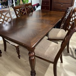 Dining Table With Six Chairs