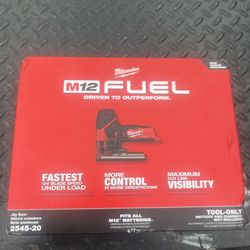 Milwaukee M12 Jigsaw Model/modelo 2545-20