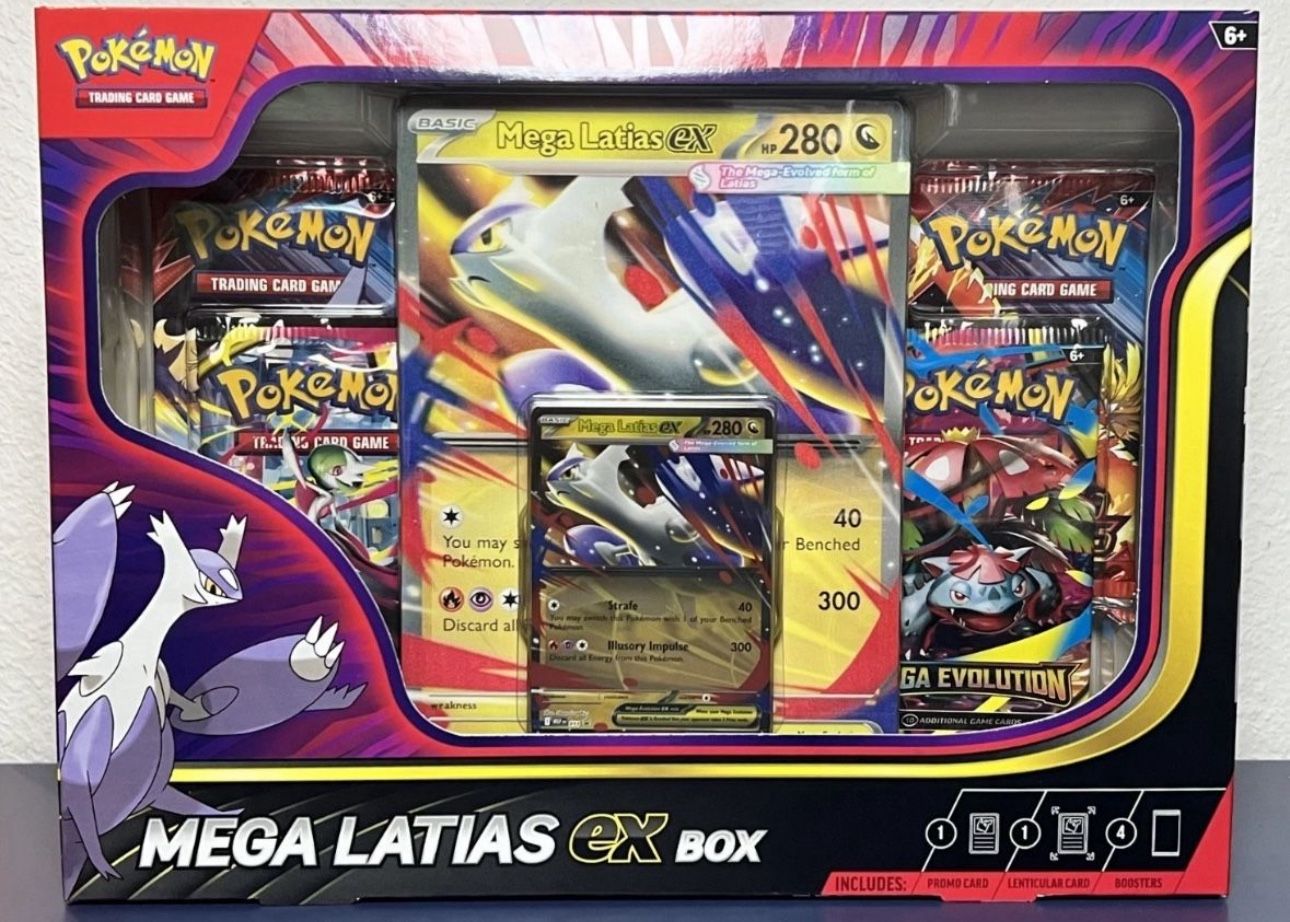 Pokemon Mega Latias ex Box